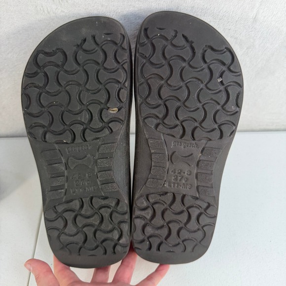 Birkenstock 43 Mens 10 Clogs Mules Slip On Professional Work Shoes Black Comfort main image 9